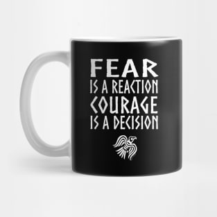 Viking Wisdom, fear and courage Mug